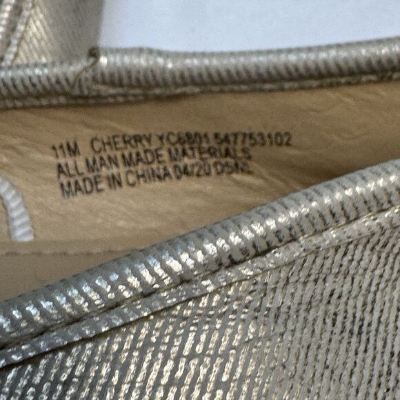 Rachel Zoe Girls Sweater Dress Size 5 & Sugar Gold Flats Shoes 11 Bundle Holiday - Picture 13 of 16